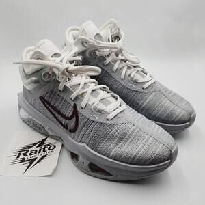 Mens Size 8 Nike Basketball Shoes Air Zoom G.T. Jump 2 TB Gray White DX9189-003